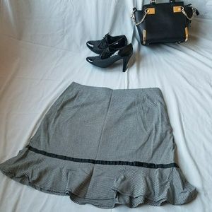 DRESS BARN Checkered Skirt